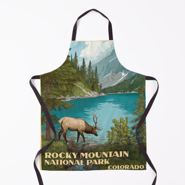 Item preview, Rocky Mountain National Park Vintage designed and sold by Natethokle.