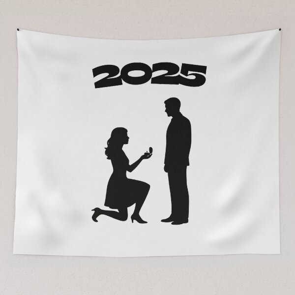 Item preview, 2025 women proposing to men designed and sold by cloudzer0000.