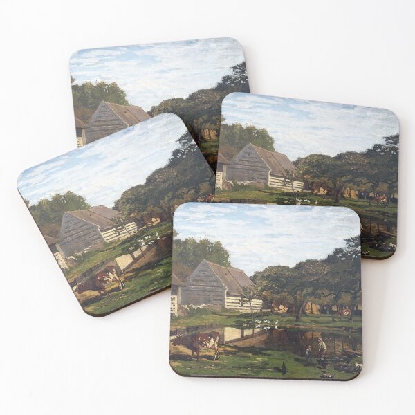Item preview, Farmyard in Normandy designed and sold by tomorrowsart.