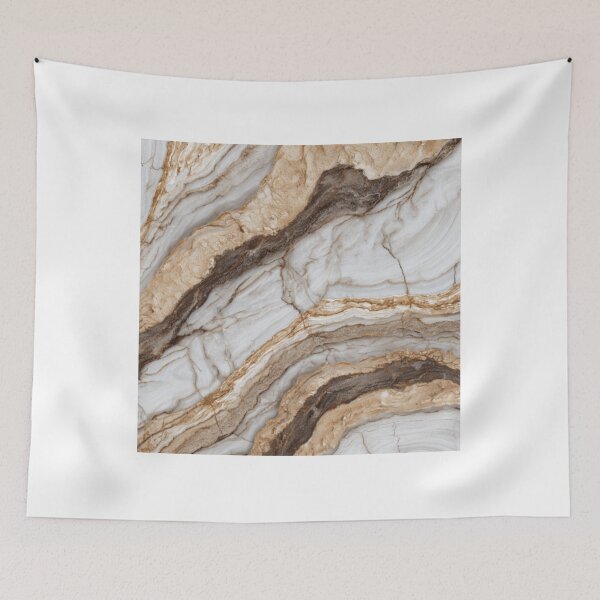 Item preview, White and beige marble pattern designed and sold by SmileshareShop.