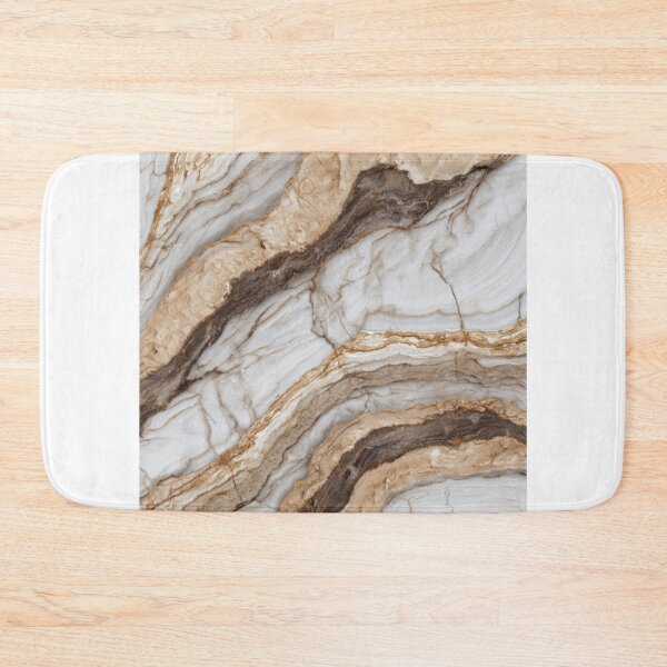 Item preview, White and beige marble pattern designed and sold by SmileshareShop.