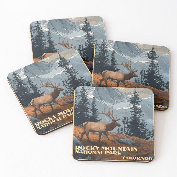 Item preview, Rocky Mountain National Park Vintage  designed and sold by Natethokle.