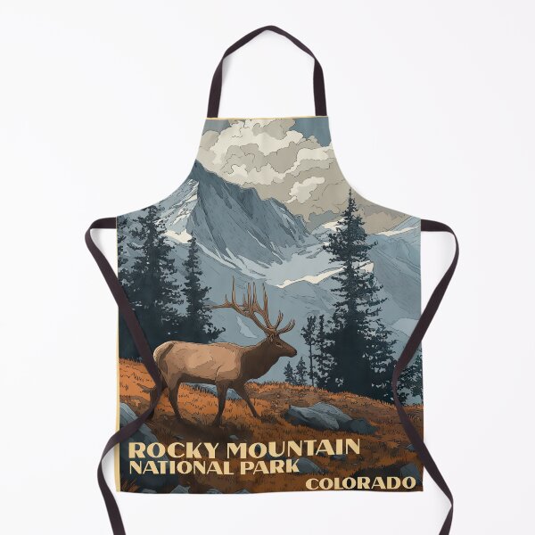 Item preview, Rocky Mountain National Park Vintage designed and sold by Natethokle.