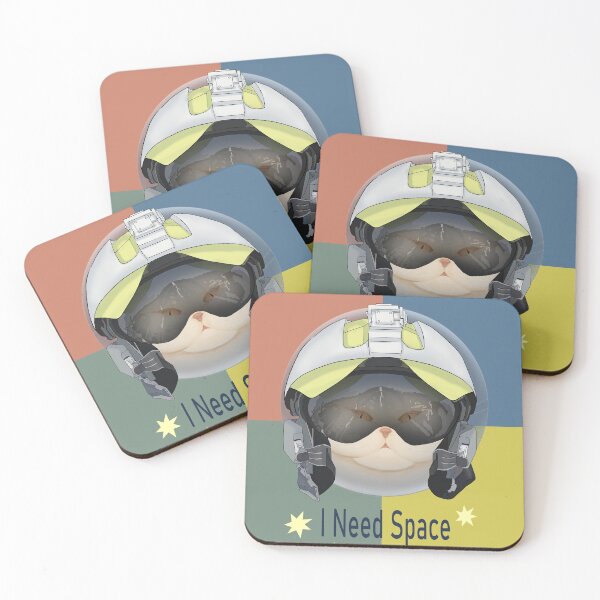 Item preview, I Need Space. Cat Pilot designed and sold by KateQR.