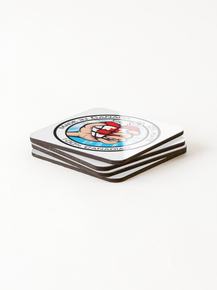Thumbnail 4 of 5, Coasters (Set of 4), Made In Canada designed and sold by Maple-Ink.