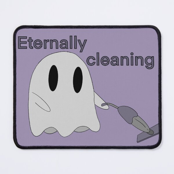 Item preview, Eternally cleaning, the cleaning ghost! designed and sold by Sunnyxsun.