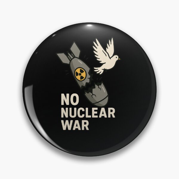 Item preview, No nuclear weapons, peace dove designed and sold by Radixbarny.