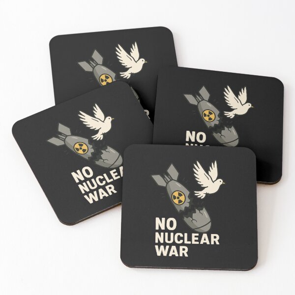 Item preview, No nuclear weapons, peace dove designed and sold by Radixbarny.