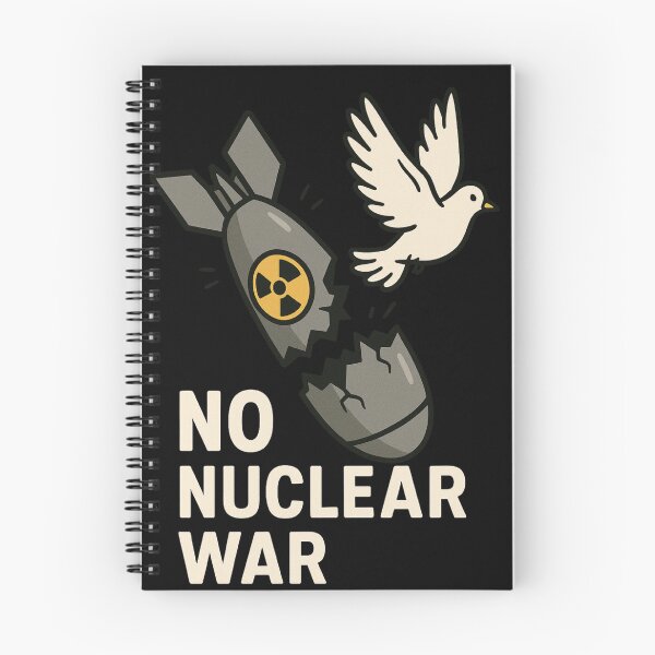 Item preview, No nuclear weapons, peace dove designed and sold by Radixbarny.