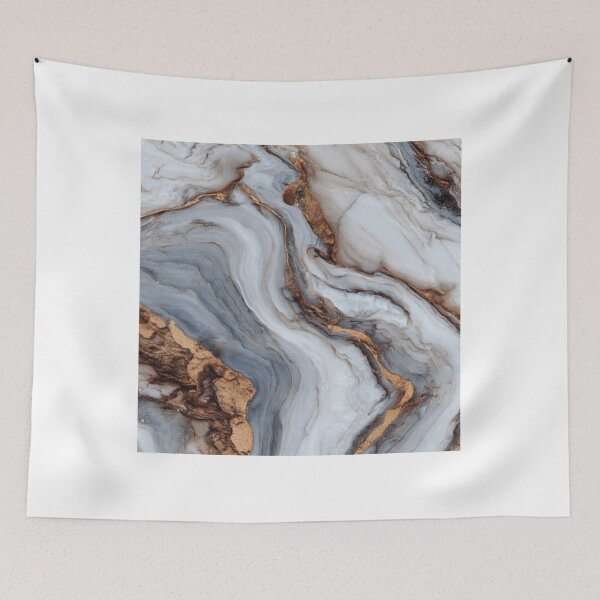 Item preview, White and golden marble pattern designed and sold by SmileshareShop.