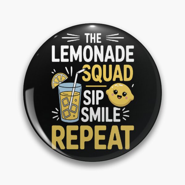 Item preview, Cute Lemon Juice The Lemonade Stand Squad Sip Smile Repeat designed and sold by Lucaseinar.