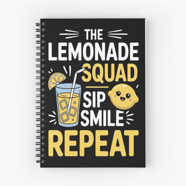 Item preview, Cute Lemon Juice The Lemonade Stand Squad Sip Smile Repeat designed and sold by Lucaseinar.