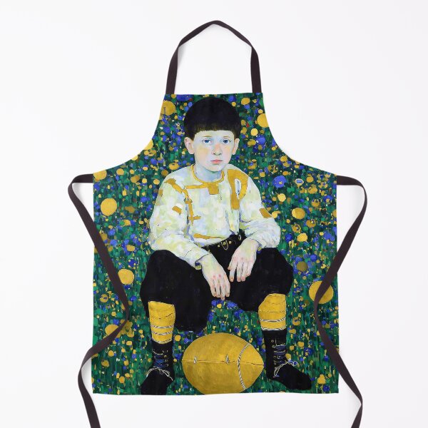 Item preview, Young Boy with football Ball designed and sold by lautir.