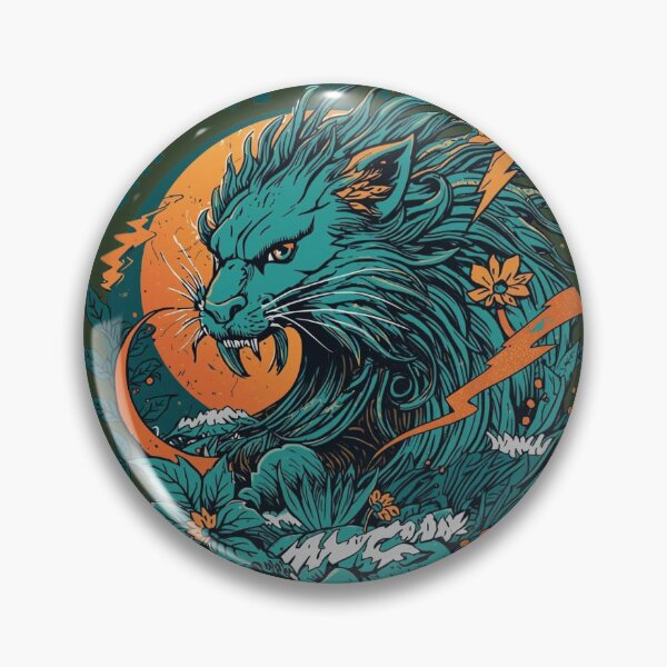 Item preview, Nature's Fury Tiger Graphic T-Shirt | Aggressive Jungle Cat Tattoo Style Print | Vintage Outdoor Adventure Wildlife PNG Digital Art designed and sold by HimBoo.