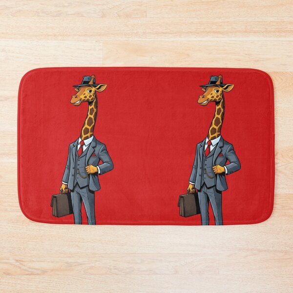 Item preview, retro giraffe agent designed and sold by Nikoleta Vukovic.