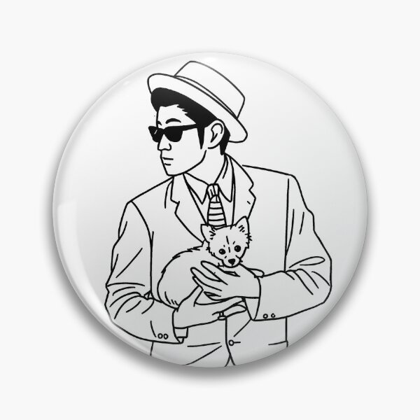 Item preview, Maiku Hama – Japanese Neo-Noir Detective Inspired Illustration Tee designed and sold by gogopachinko.