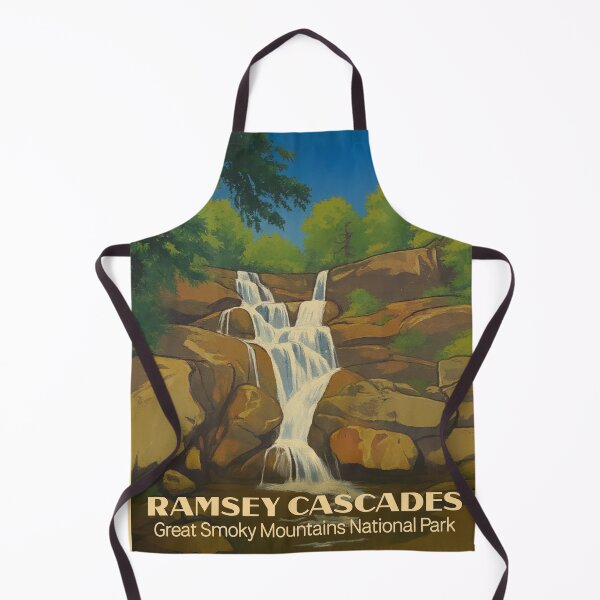 Item preview, Ramsey Cascades, Great Smoky Mountain National Park Vintage designed and sold by Natethokle.