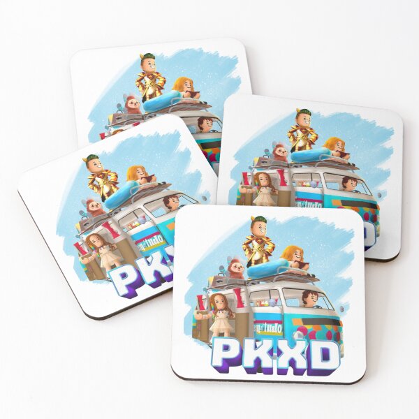 Item preview, PKXD Van Adventure – Cute Gaming Characters Road Trip Design designed and sold by Ynteen.