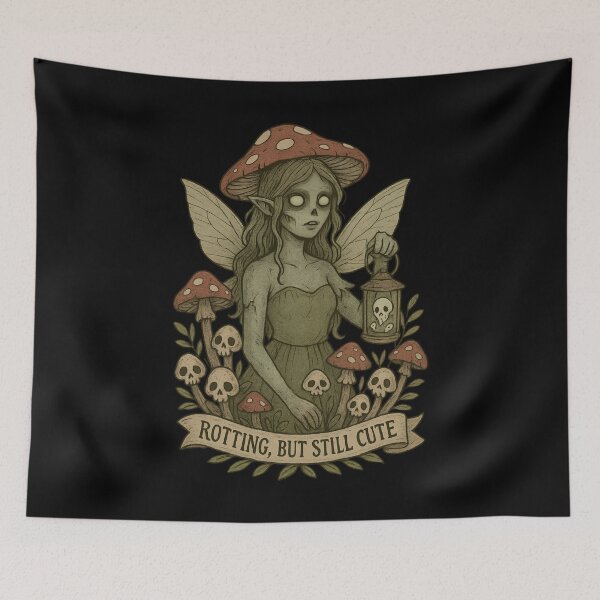 Item preview, Undead Cottagecore Fairy  – Rotting but Cute designed and sold by SidTastic .