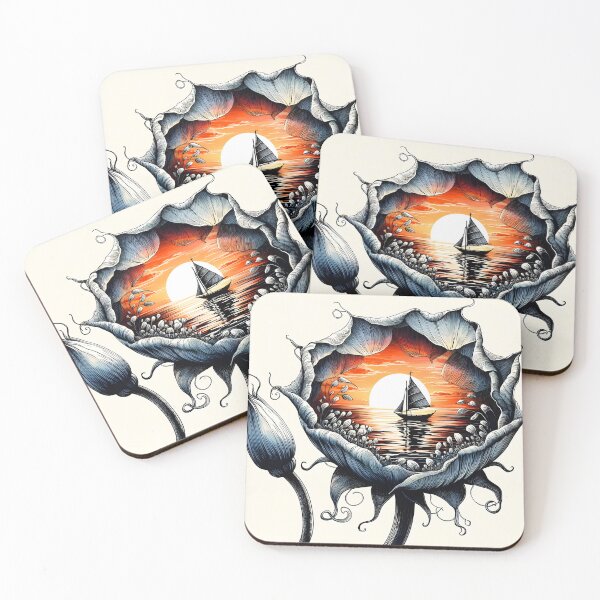 Item preview, Copy of Flower Boat, Ai Generated Art  designed and sold by ACC .