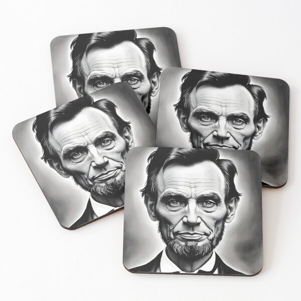 Artikelvorschau, Abraham Lincoln entworfen und verkauft von WorldofCharcoal.