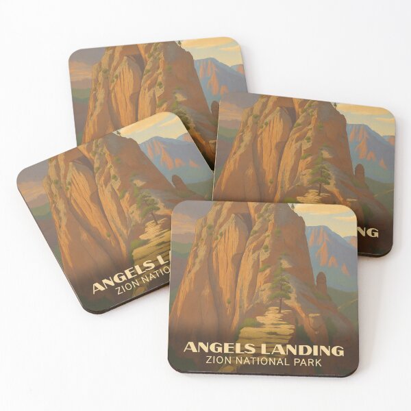 Item preview, Angels Landing, Zion National Park Vintage  designed and sold by Natethokle.