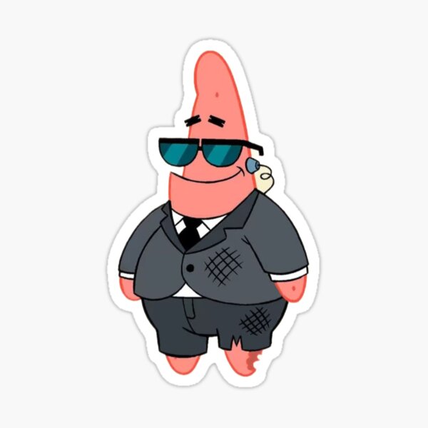 Item preview, Genius Patrick Star Sticker designed and sold by Baseform.