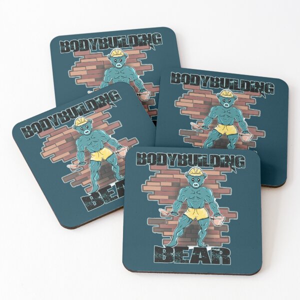Item preview, Bodybuilding Bear – Funny Gym  Lifting Design designed and sold by Kyradem.