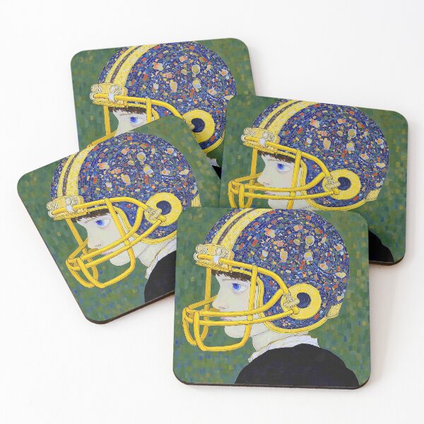 Item preview, Boy in Mosaic Football Helmet designed and sold by lautir.