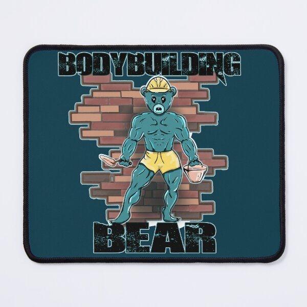 Item preview, Bodybuilding Bear – Funny Gym Lifting Design designed and sold by Kyradem.