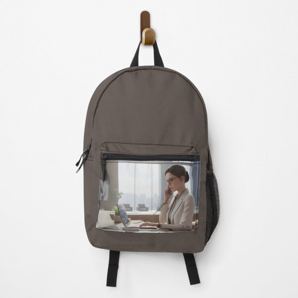 Item preview, the young female secretary is working on reception designed and sold by Nikoleta Vukovic.
