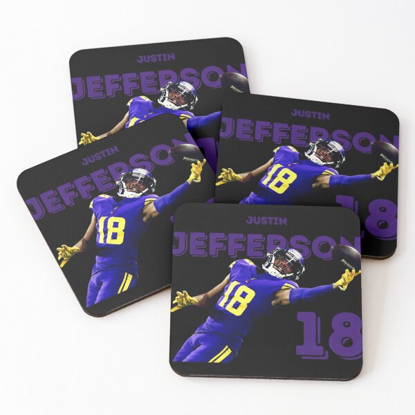 Item preview, Justin Jefferson Minnesota Catch - Tariik #310 designed and sold by evabelwq.