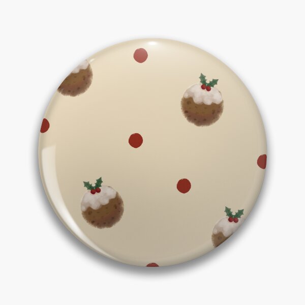 Item preview, Christmas Pudding Polka Dots designed and sold by wanderingsattva.