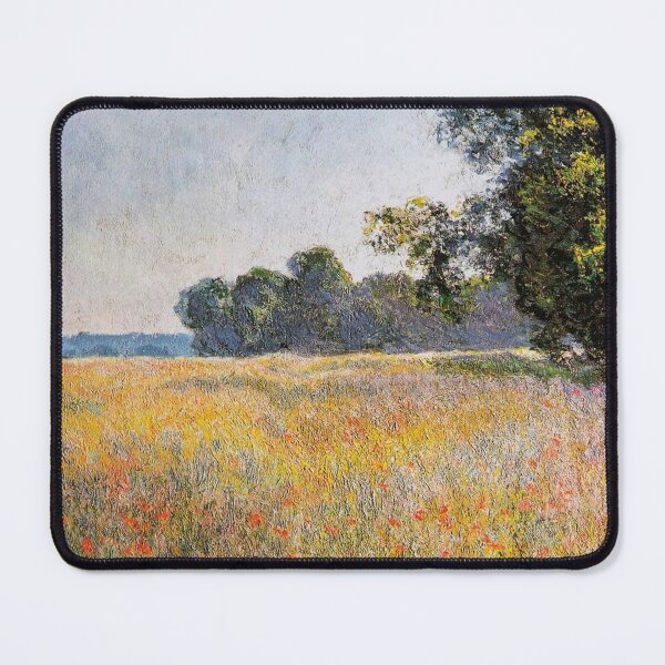 Item preview, Field of Oats and Poppies by Monet designed and sold by tomorrowsart.