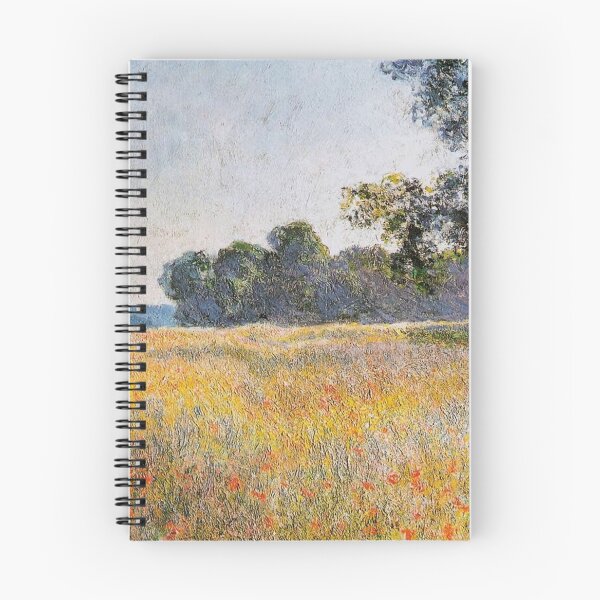 Item preview, Field of Oats and Poppies by Monet designed and sold by tomorrowsart.