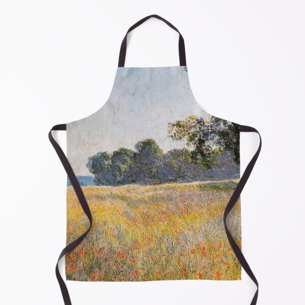 Item preview, Field of Oats and Poppies by Monet designed and sold by tomorrowsart.