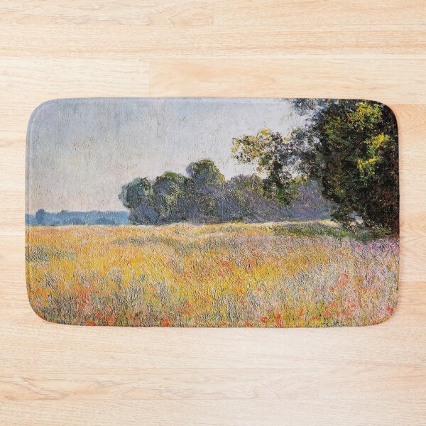 Item preview, Field of Oats and Poppies by Monet designed and sold by tomorrowsart.