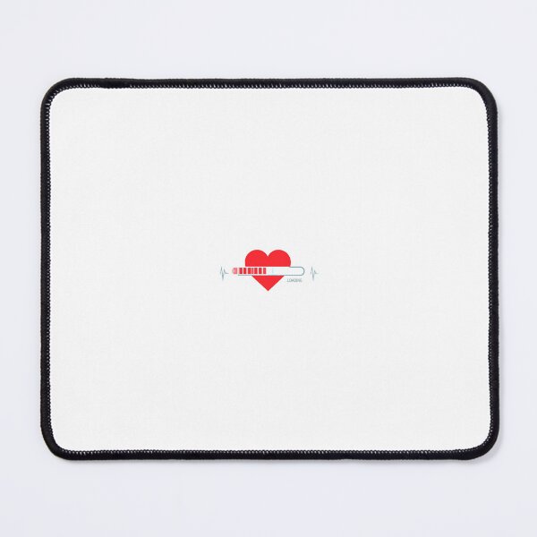 Item preview, A loading bar shaped like a heart designed and sold by STICKERS FOR SALE NOW.