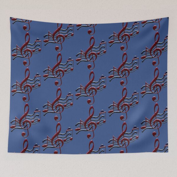 Item preview, Musical Notes (Blue) designed and sold by mavicfe.