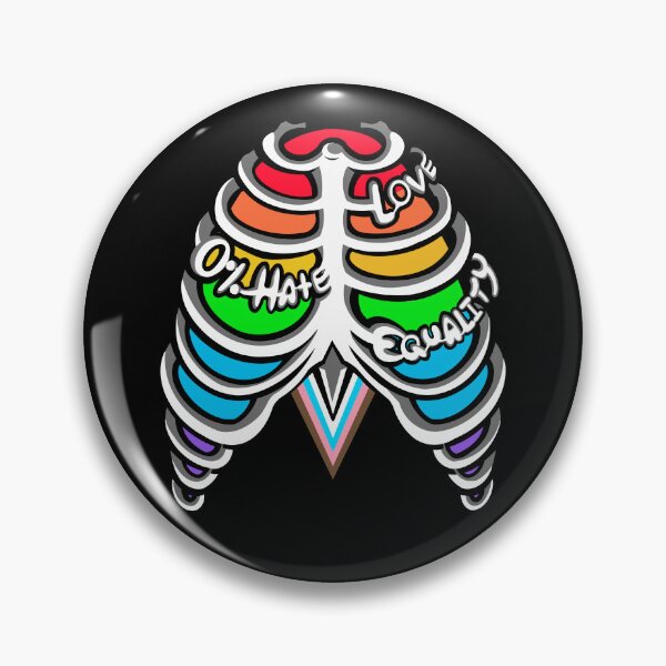 Item preview, Progressive Pride Ribcage designed and sold by Maple-Ink.