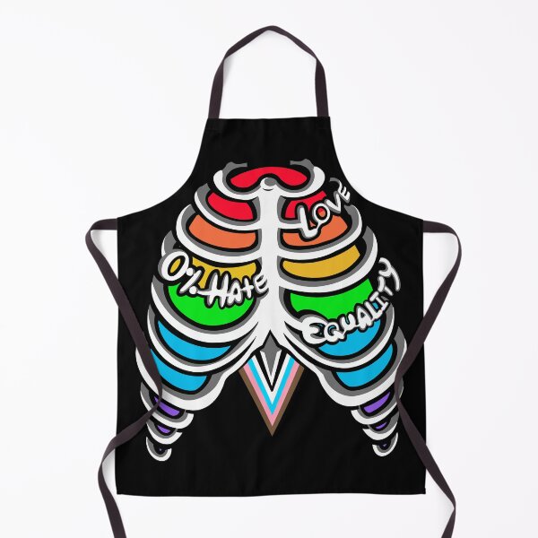 Item preview, Progressive Pride Ribcage designed and sold by Maple-Ink.