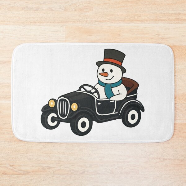 Item preview, Frosty driving his car designed and sold by JamesDunican.