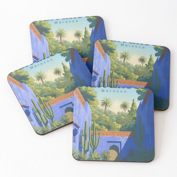 Item preview, Majorelle Garden Minimalist Morning Glow designed and sold by JacksoonLester.