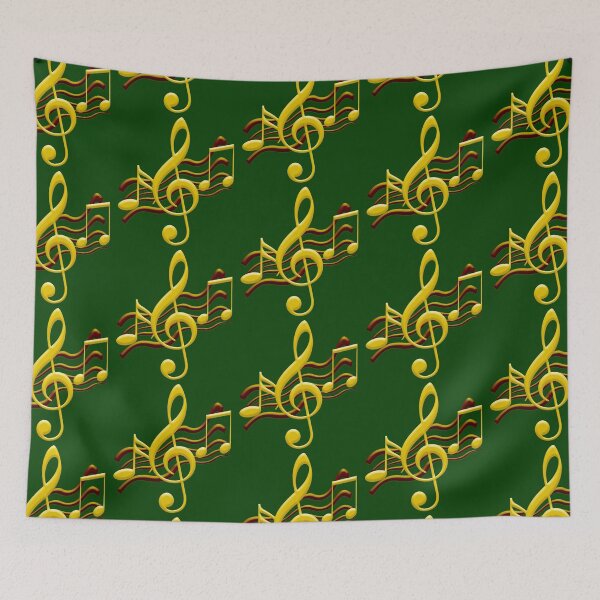 Item preview, Musical Notes (Gold) designed and sold by mavicfe.