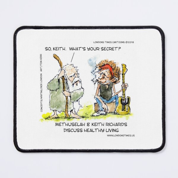 Item preview, Keith Richards Vs Methuselah Classic designed and sold by Ricks4474.