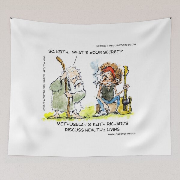 Item preview, Keith Richards Vs Methuselah Classic  designed and sold by Ricks4474.
