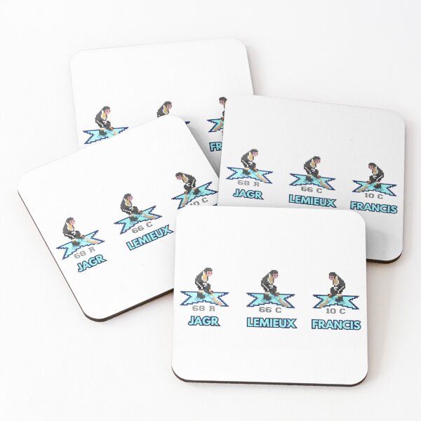 Item preview, Penguins Superstars (Lemieux, Jagr and Francis) NHL 94 Characters designed and sold by guitarchalk.