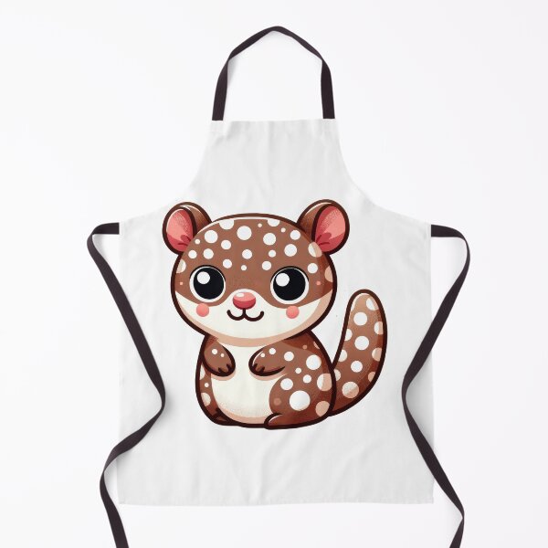 Item preview, Cute Quoll Sticker – Kawaii Spotted Marsupial Illustration designed and sold by LunaPixelStudio.