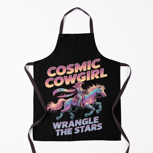 Item preview, cosmic cowgirl - space cowgirl - galactic cowgirl - surreal western - cowboy spacecore - cosmic rodeo - laser lasso - outlaw cowgirl - alien rodeo - neon cowgirl - women’s sci-fi - space aesthetic designed and sold by JansenGS.