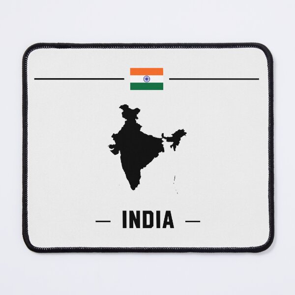 Item preview, Proudly India – Flag & Map Minimalist Design designed and sold by mashmosh.